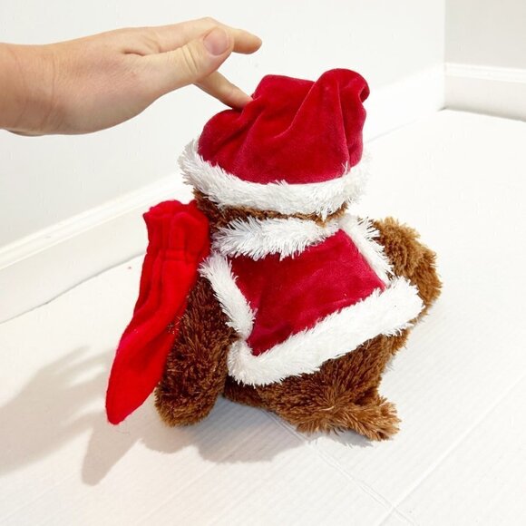 🌷 sale* Frango Christmas Bear 2006 Santa Macy’s The Bon Marche Collectible - Picture 8 of 11